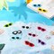 80 Pieces Mini Sunglasses for Crafts Resin Colorful Flatback Buttons Resin Scrapbook Decor Accessories Crystal Cute Charm Embellishments for Summer Beach DIY Hair Clip Phone Shell Ornament Crafts Suit
